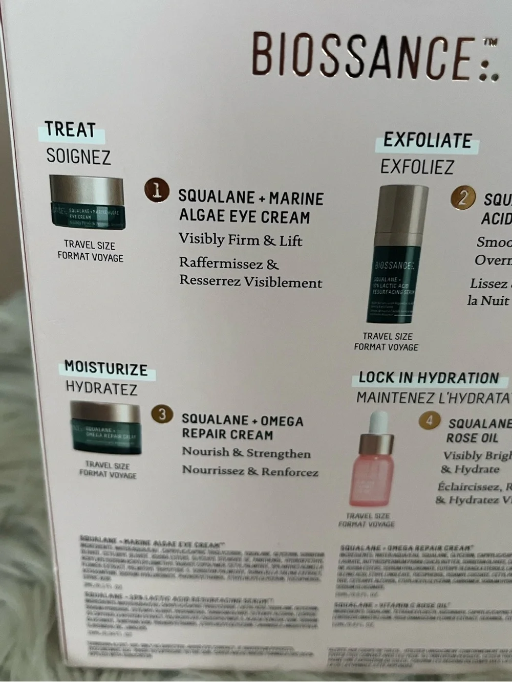 {Biossance} Rapid Radiance Skincare Set - NWT